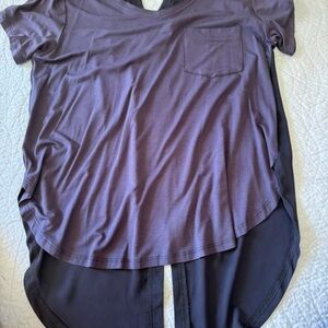 Source Unknown Purple Short Sleeve Pocket Tee